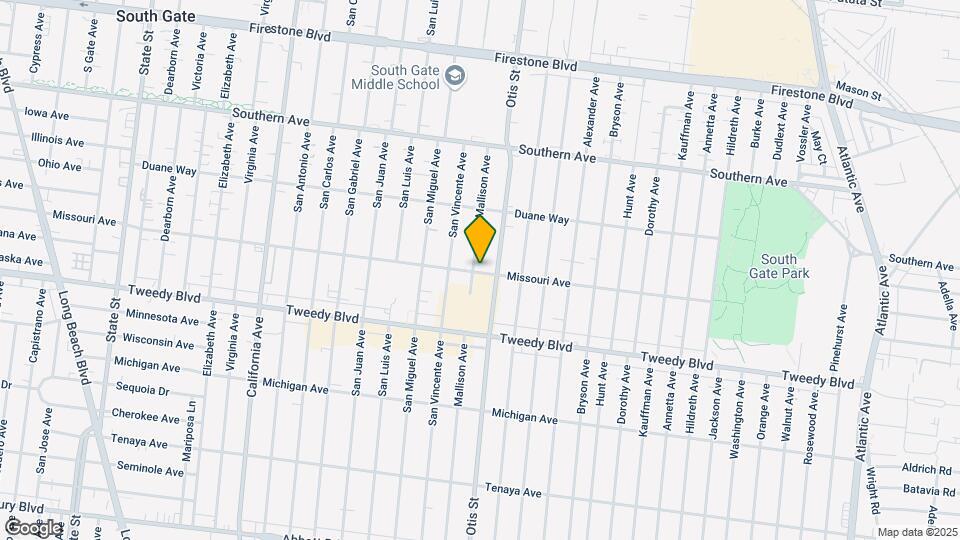 9644 Mallison Ave Map and Location Details