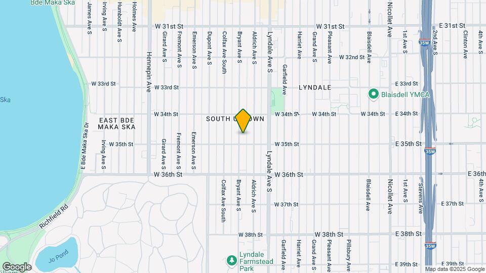 3441 Bryant Ave S Map and Location Details