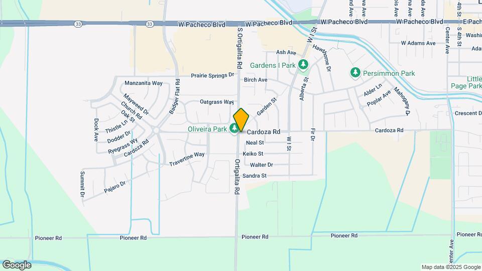 1039 Cardoza Rd Map and Location Details