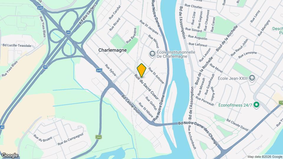 95 Du Sacré-Coeur Rue Map and Location Details