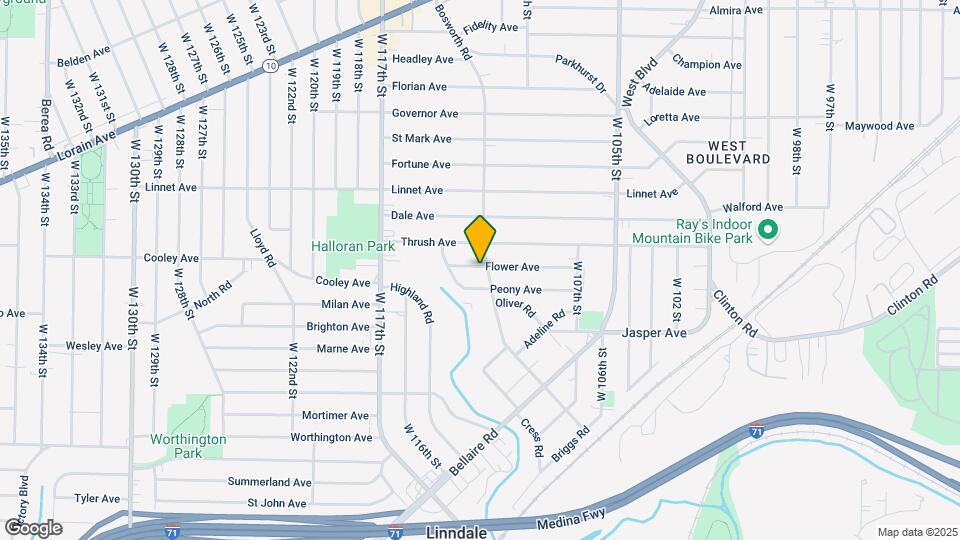3622-3626 Bosworth Rd Map and Location Details