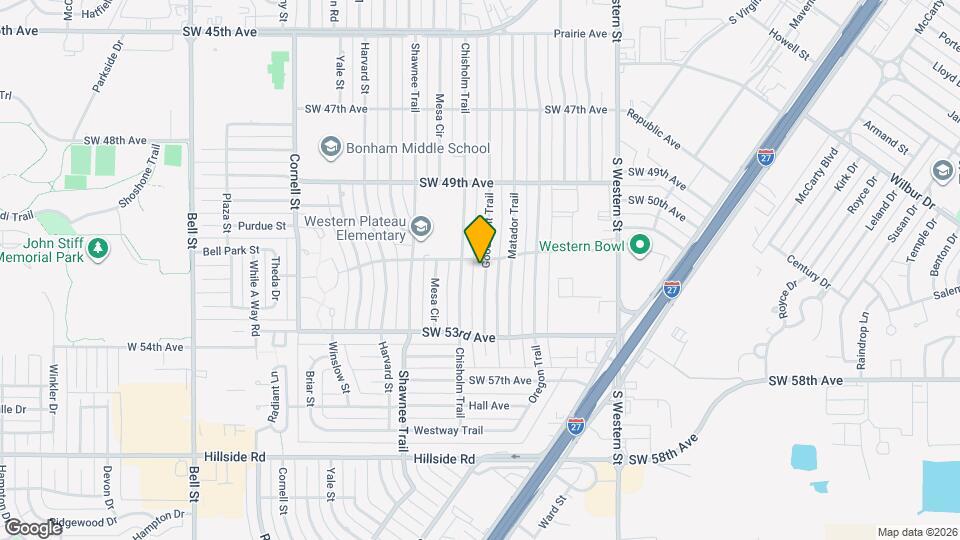 5102 Goodnight Trail Map and Location Details