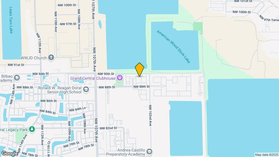 8880 NW 102nd Pl Map and Location Details