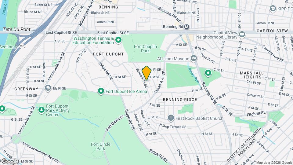 422 Burbank St SE Map and Location Details