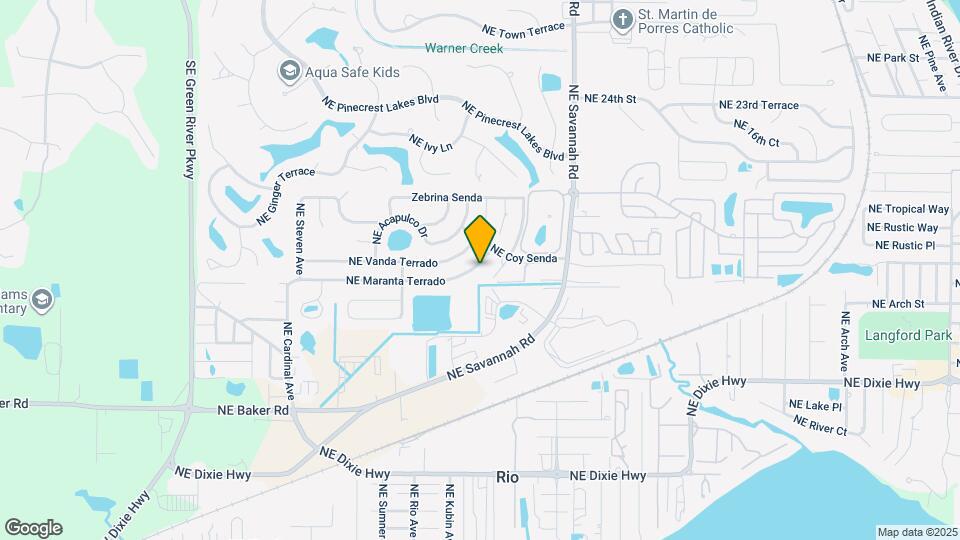 928 NE Maranta Terrado Map and Location Details