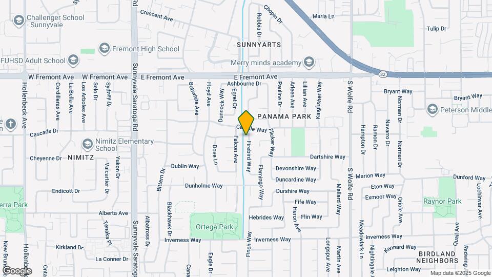 1425 Firebird Way Map and Location Details