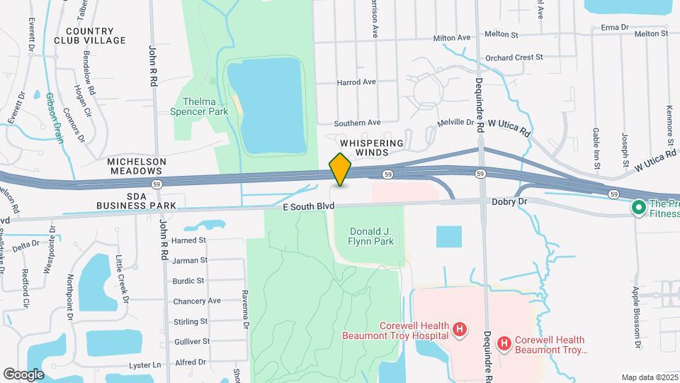 1555 E South Blvd Map and Location Details