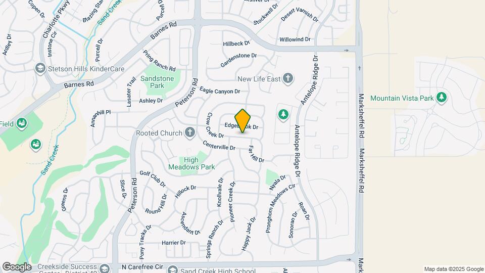 4365 Crow Creek Dr Map and Location Details