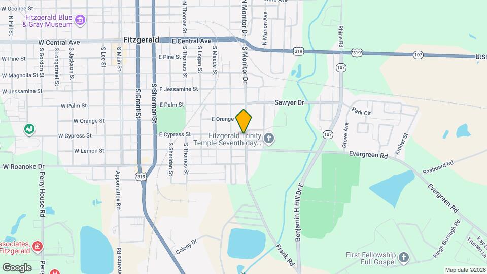 701 S Monitor Dr Map and Location Details