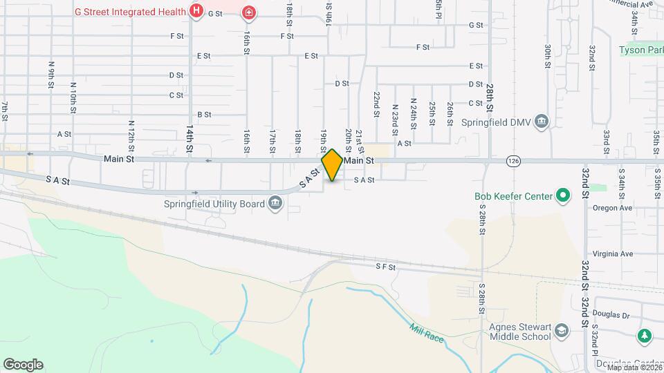 1923 S A St Map and Location Details