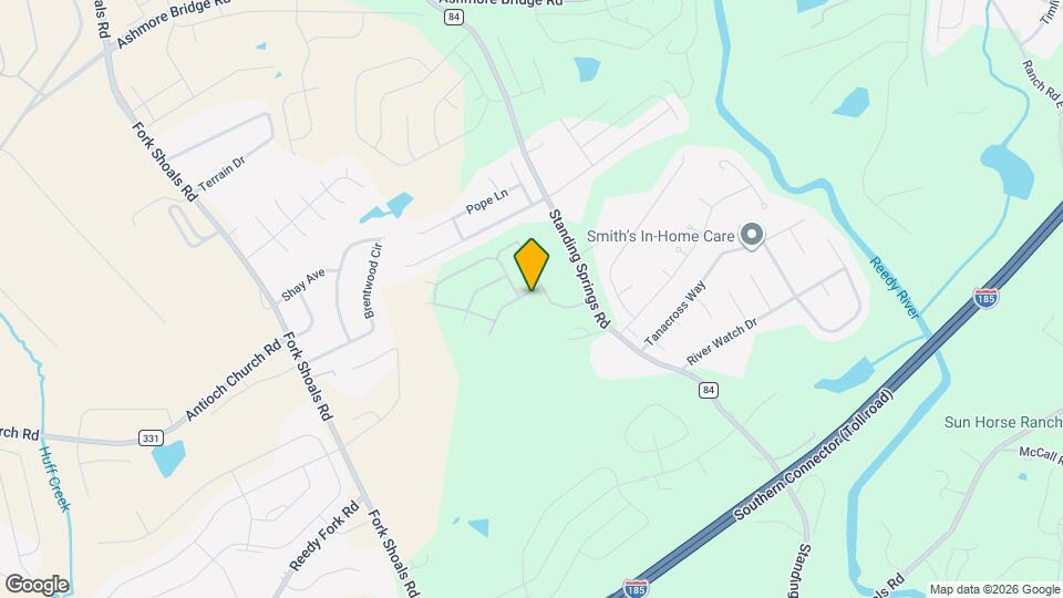 703 Birchcrest Wy Map and Location Details