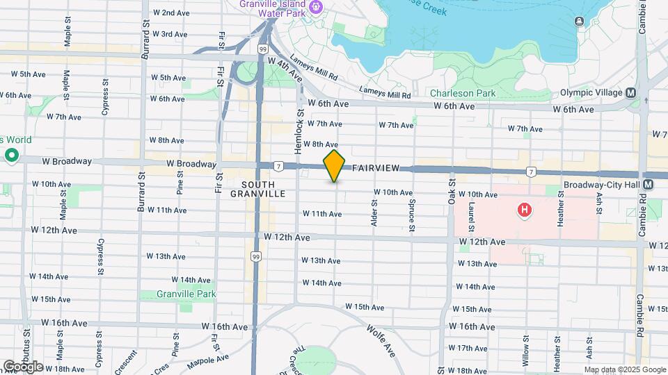 2547 Birch St Map and Location Details