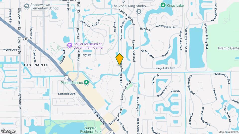 4348 Beechwood Lake Dr Map and Location Details