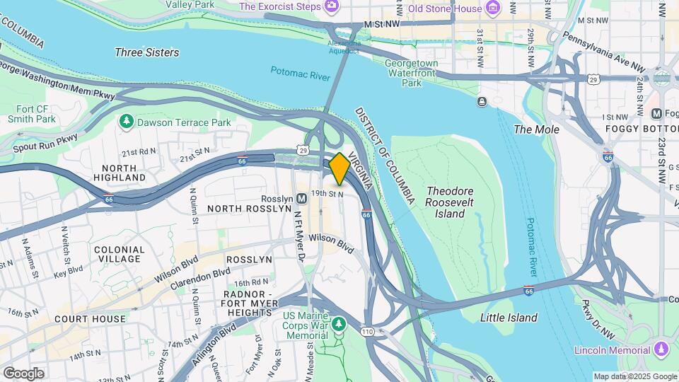 1111 19th St N, Unit 1901 Mapa y Detalles de la Ubicación