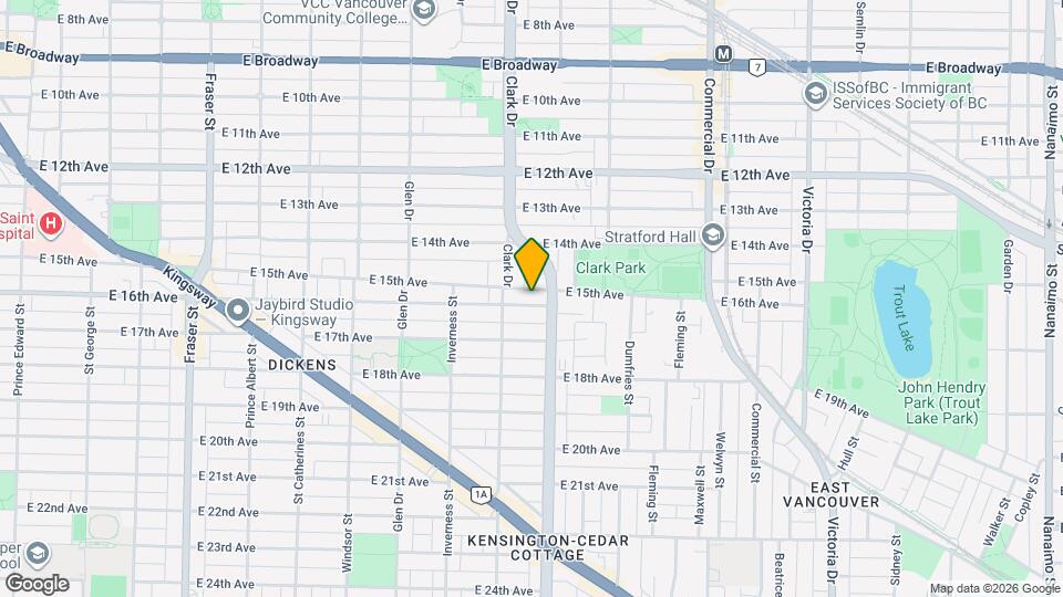 1346 15th Av E Map and Location Details