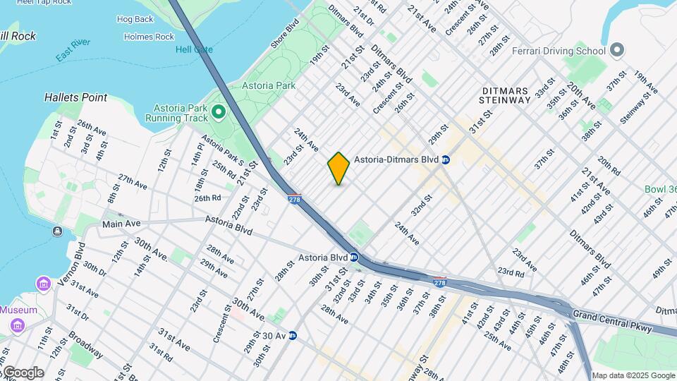 24-22 27th St Mapa y Detalles de la Ubicación