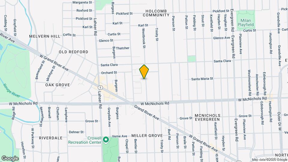 17255 Westbrook St Mapa y Detalles de la Ubicación