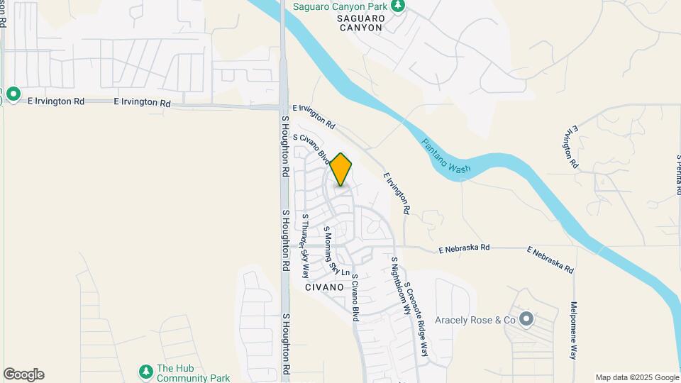 10463 E Sixto Molina Ln Map and Location Details