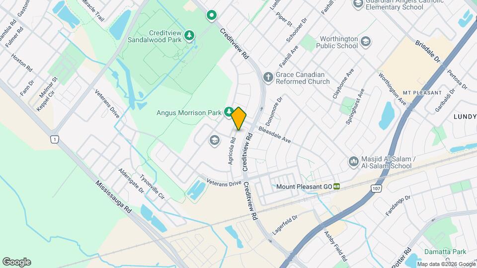 61 Agricola Rd Map and Location Details