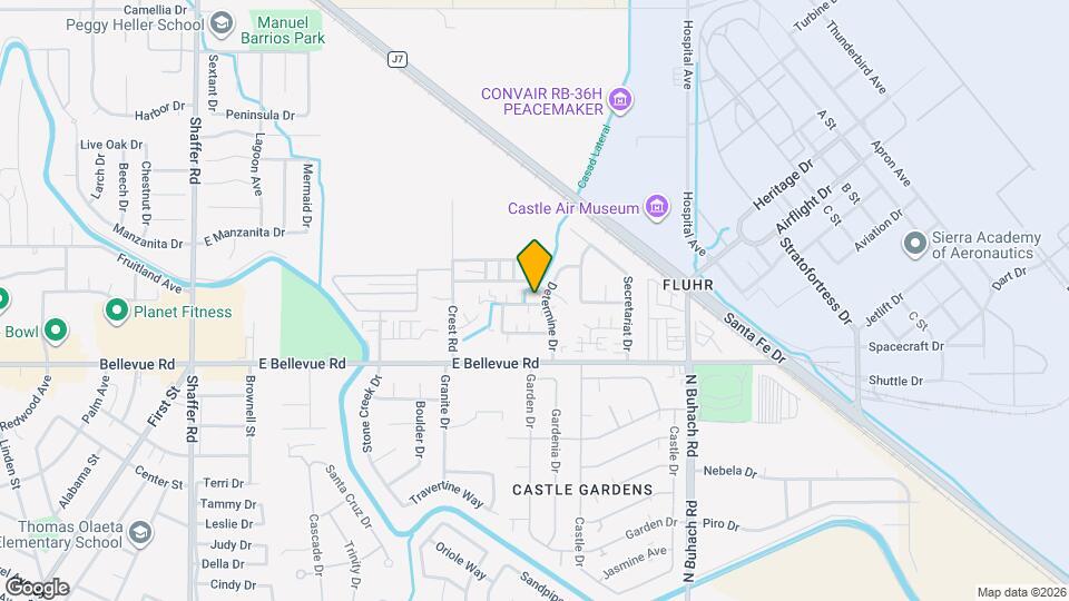 1205 Kelso St Map and Location Details