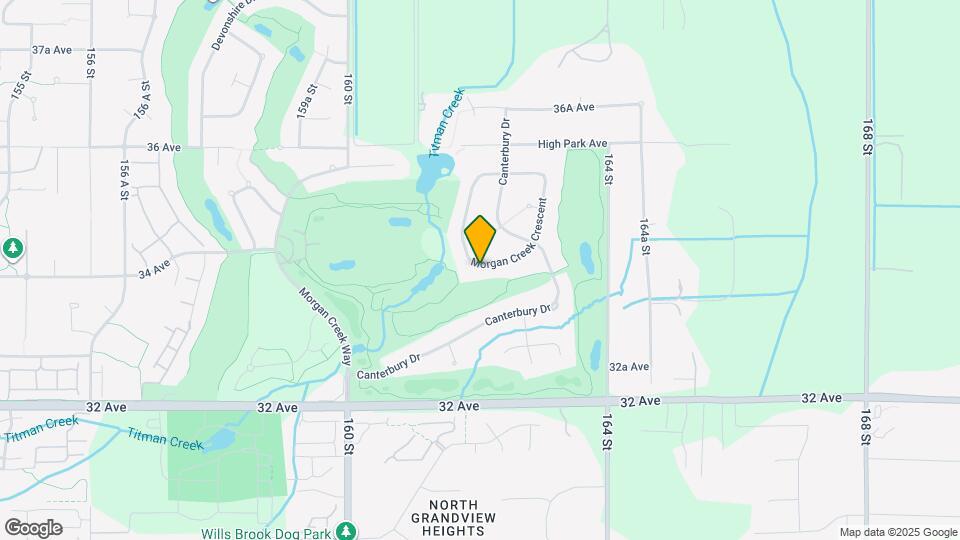 16077 Morgan Creek Cres Map and Location Details