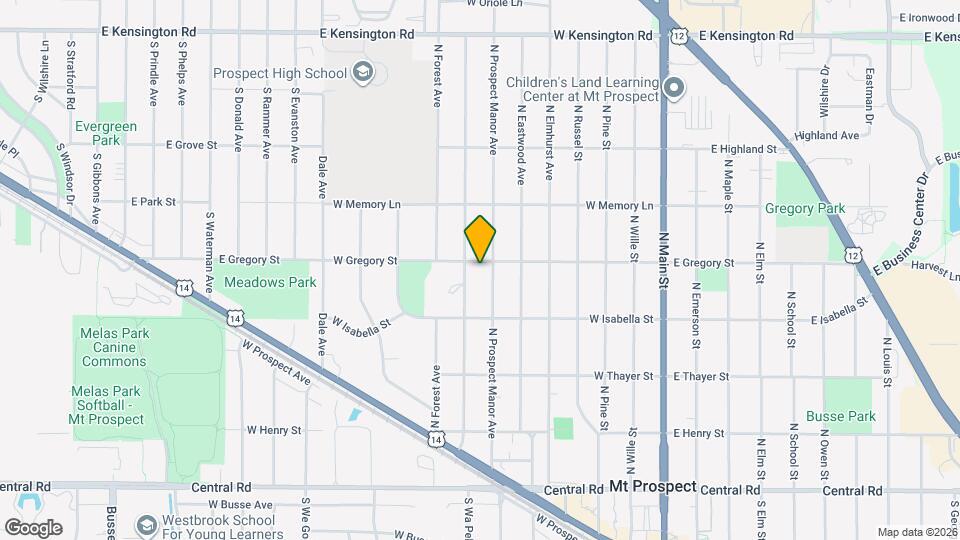 321 N Fairview Ave Map and Location Details