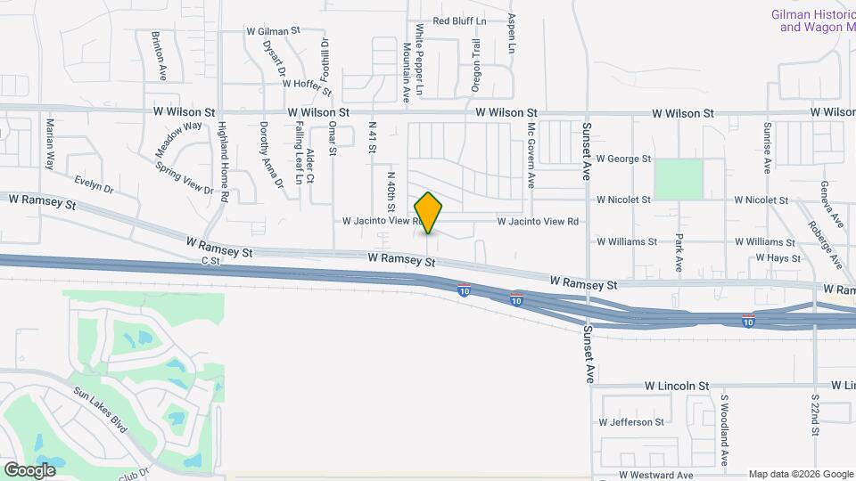 3911 W Ramsey St Map and Location Details