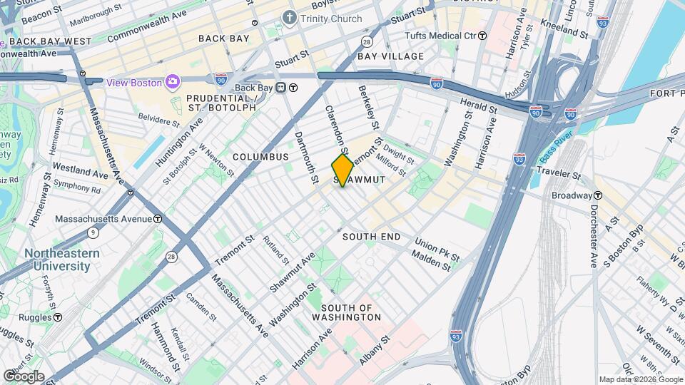 35 Upton St, Unit 2 Map and Location Details