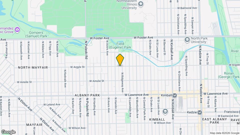 3745 W Argyle St Mapa y Detalles de la Ubicación