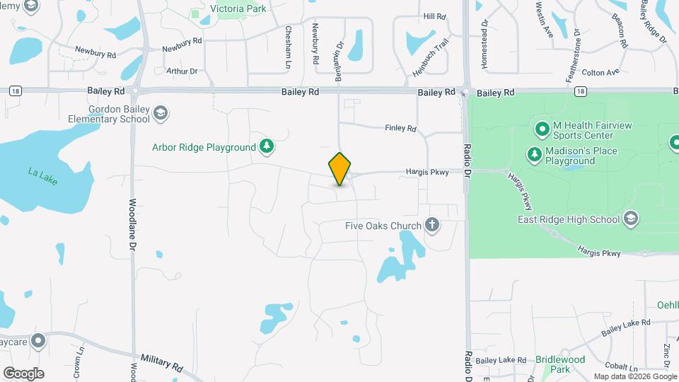 4210 Corn Silk Way Mapa y Detalles de la Ubicación