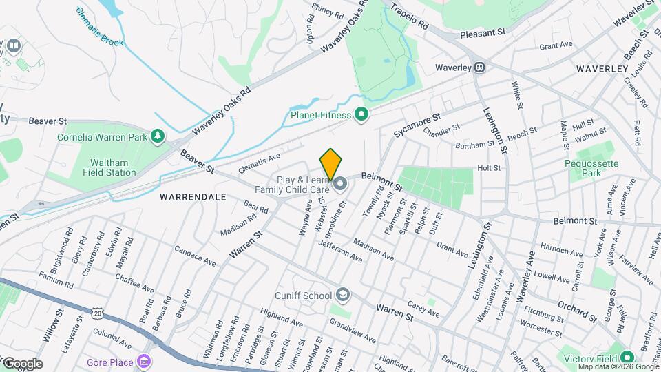 317 Warren St, Unit 2 Map and Location Details