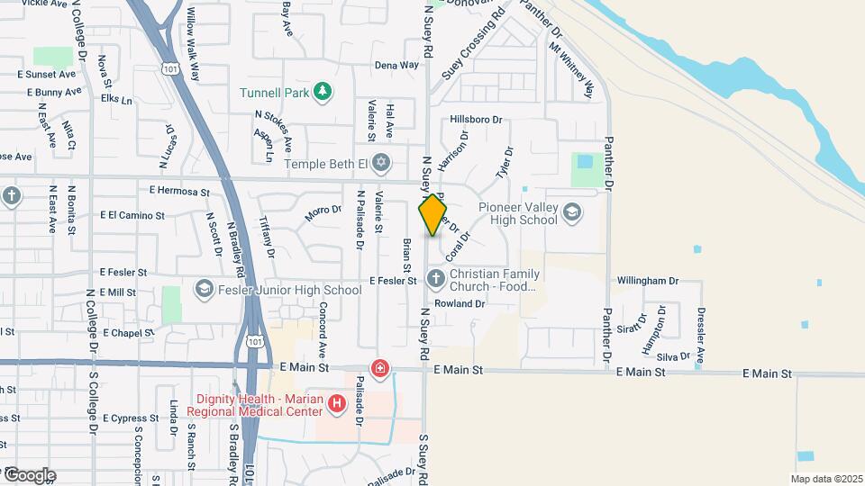 521 Summerhill Dr Map and Location Details