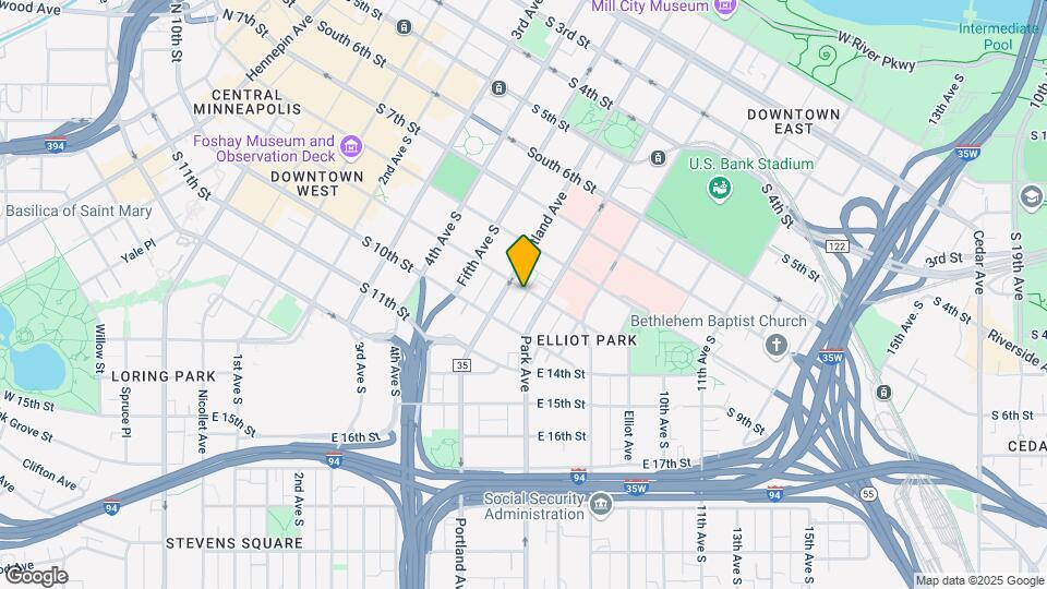 603 S 9th St Map and Location Details