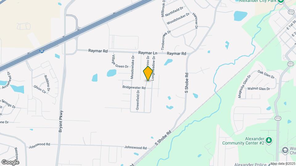 3308 Lacross Dr Mapa y Detalles de la Ubicación