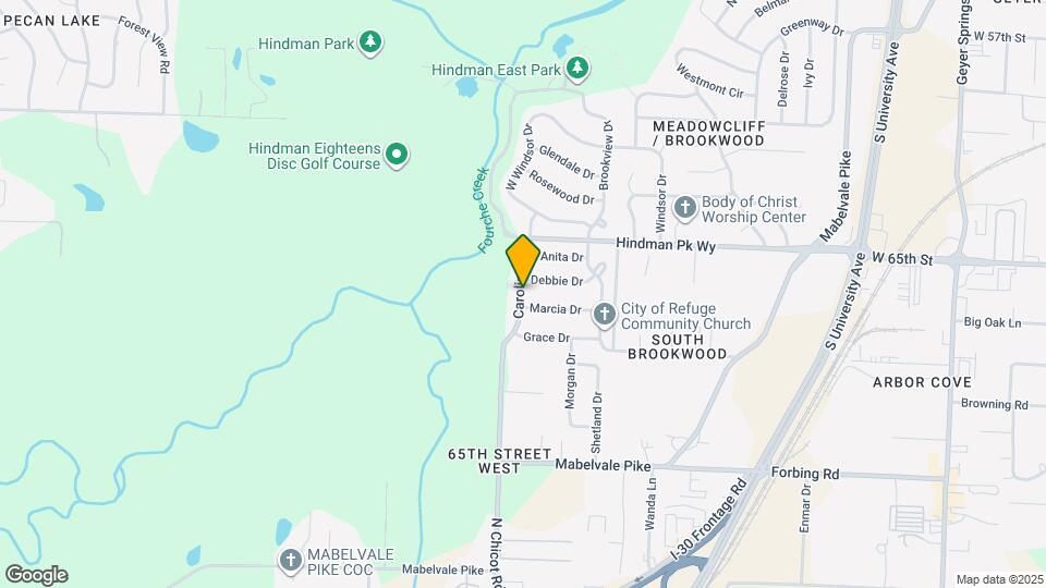 6715 Carolina Dr Map and Location Details