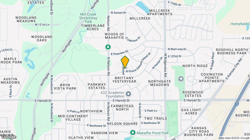 1330 N Anne Shirley Dr Map and Location Details