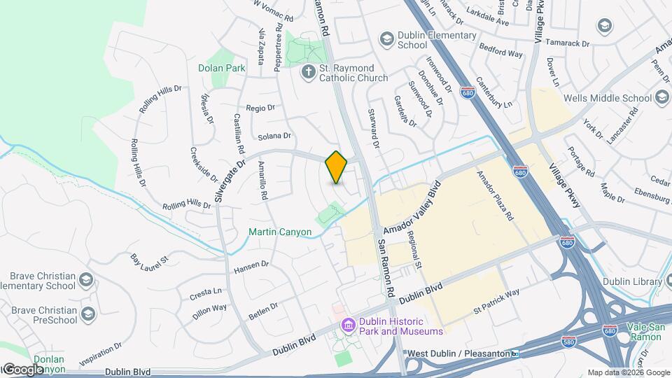 7596 Silvertree Ln Map and Location Details