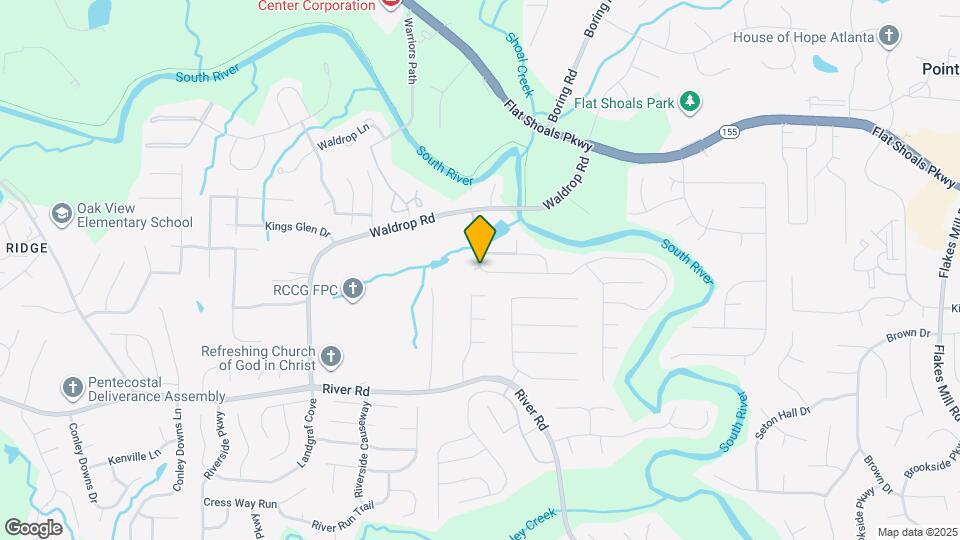 3383 Waldrop Hills Ct Mapa y Detalles de la Ubicación
