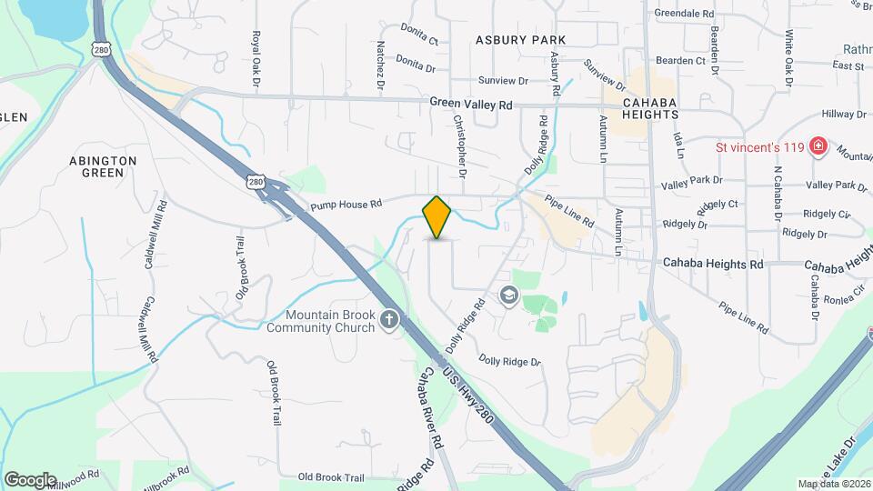 3000 Dolly Ridge Dr Map and Location Details