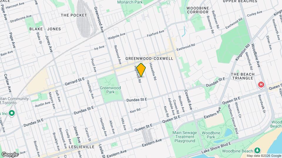 93 Highfield Rd Map and Location Details