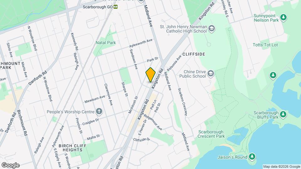 2430 Kingston Rd Map and Location Details