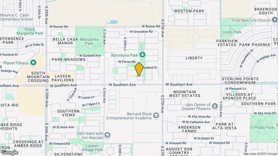 2814 W Kowalsky Ln Map and Location Details
