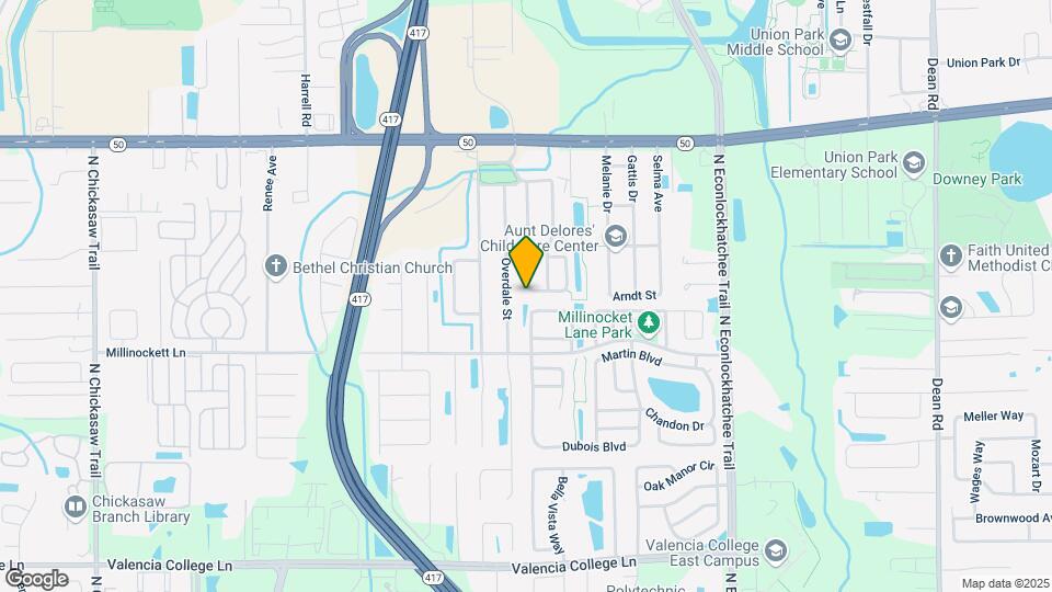 1354 Brookebridge Dr Map and Location Details