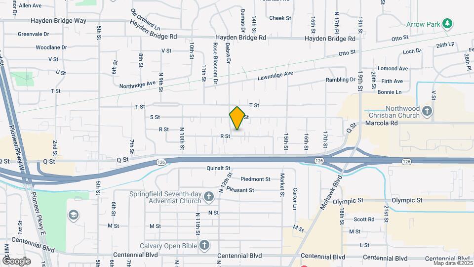 1264 R St Map and Location Details