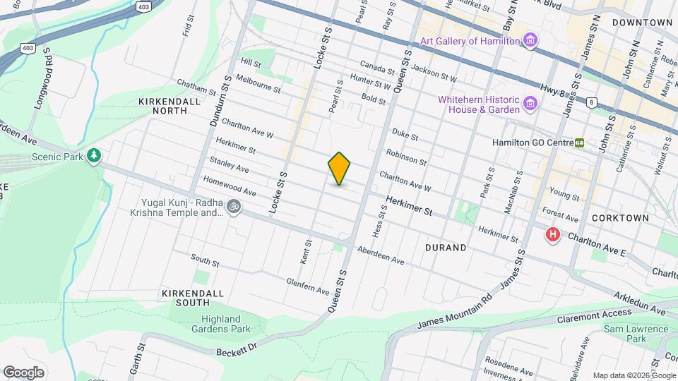 36 Stanley Ave Map and Location Details