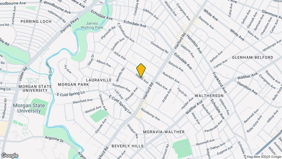 2911 Shirey Ave Map and Location Details