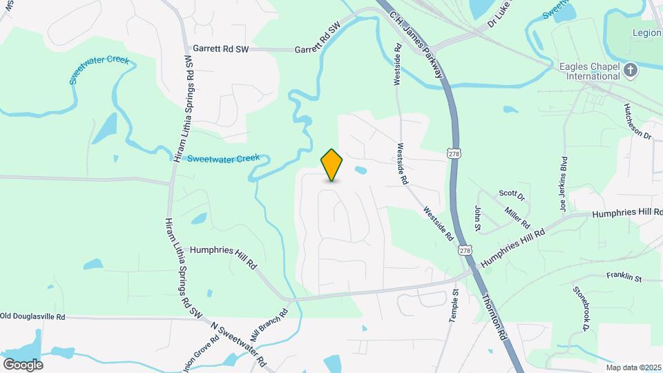 5733 Newnan Cir Map and Location Details