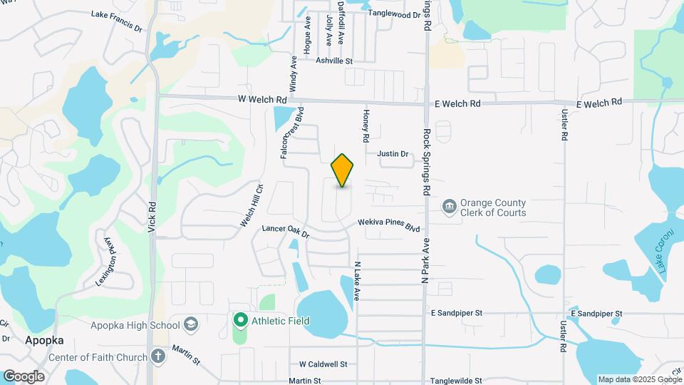 1263 Wyndham Pine Dr Map and Location Details