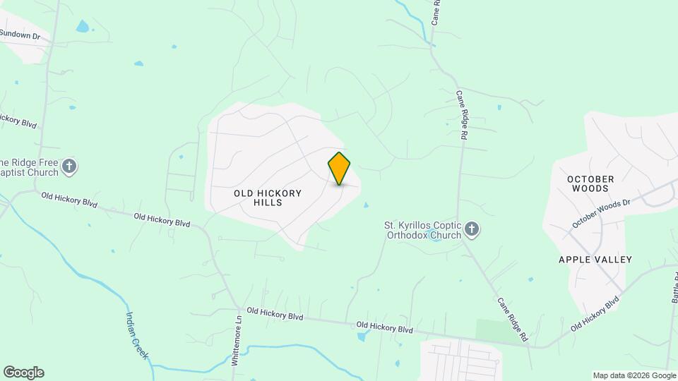 9204 Thomason Trail Map and Location Details