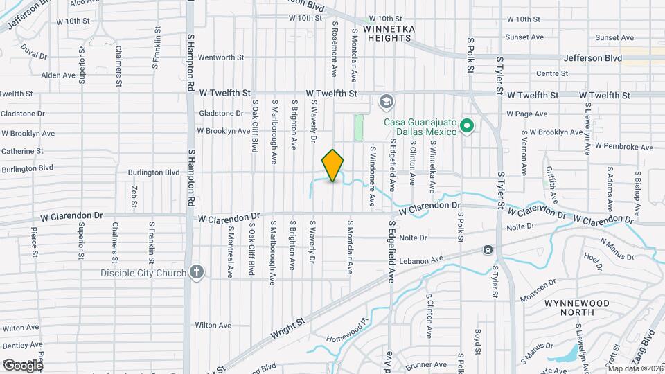 927 S Rosemont Ave Map and Location Details